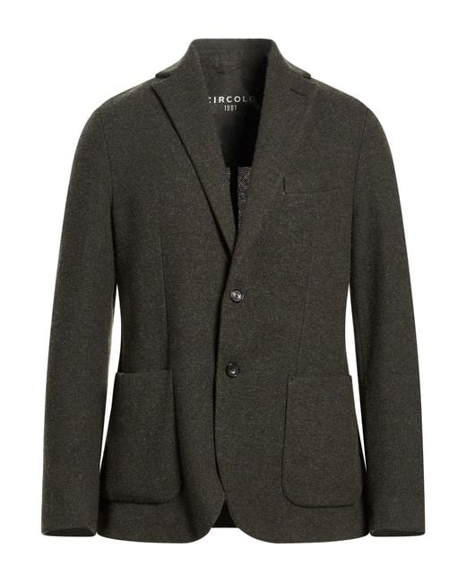 Circolo 1901 Black Blazers for men