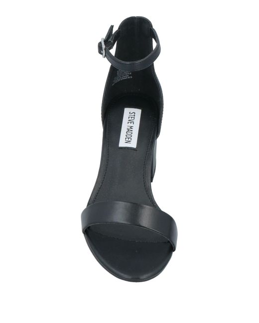 Steve Madden Black Sandals