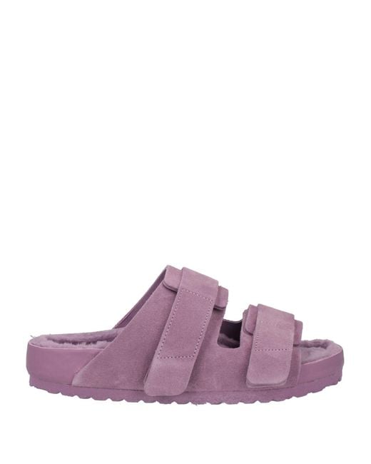 Birkenstock x Tekla Purple Sandals