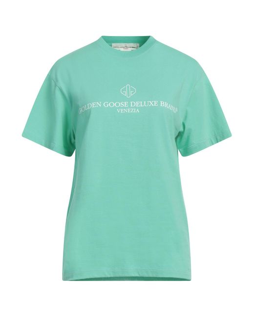 Golden Goose Deluxe Brand Green T-shirts
