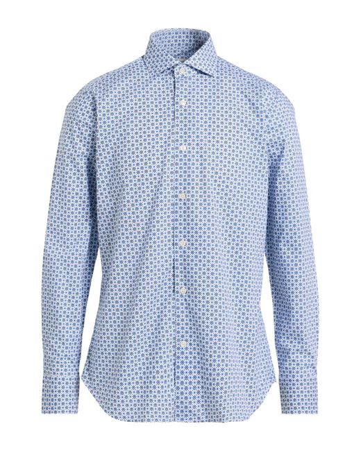 Guglielminotti Blue Shirts for men