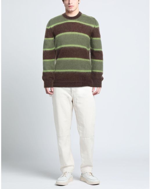 Amaranto Green Jumper for men