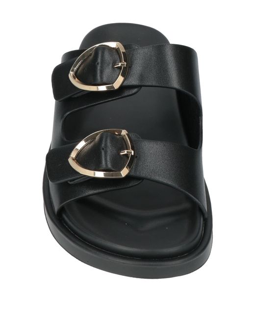 Blauer Black Sandals
