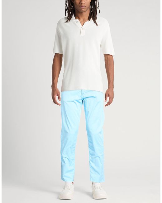 Harmont & Blaine Blue Trouser for men
