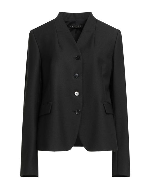 Malloni Women's Black Blazer Polyamide, Polyester, Wool, Elastane