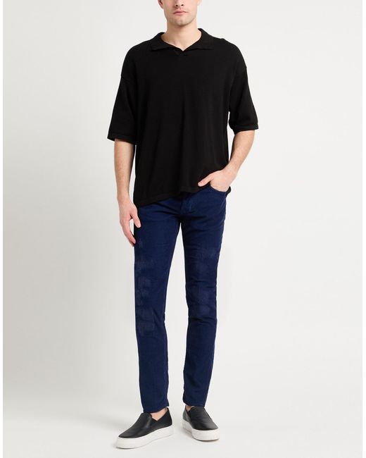 Aglini Blue Trouser for men