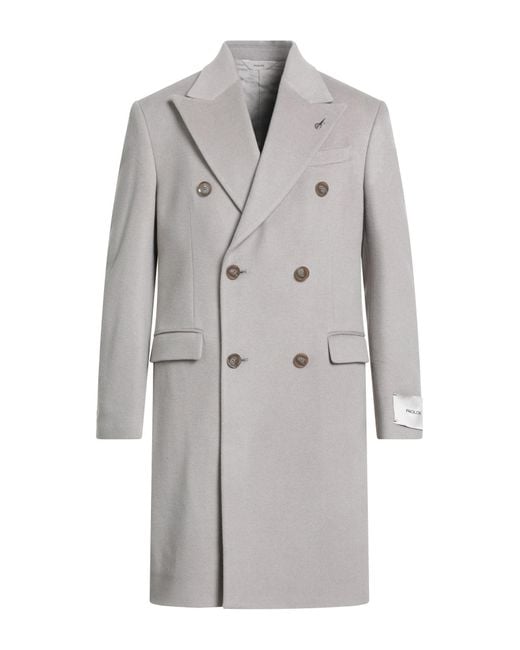 Paoloni Gray Coat for men