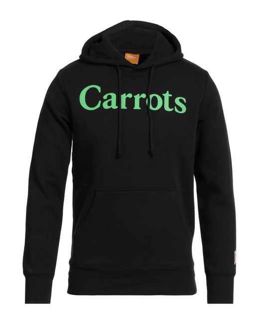 Carrots Black Sweatshirt for men