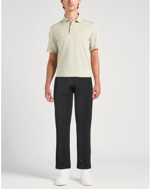 Sandro Black Pants Polyester, Cotton for men