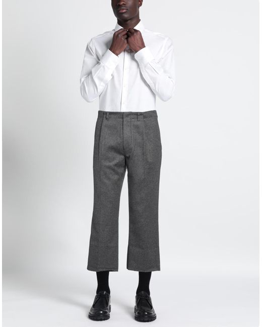 Golden Goose Deluxe Brand Gray Trouser for men
