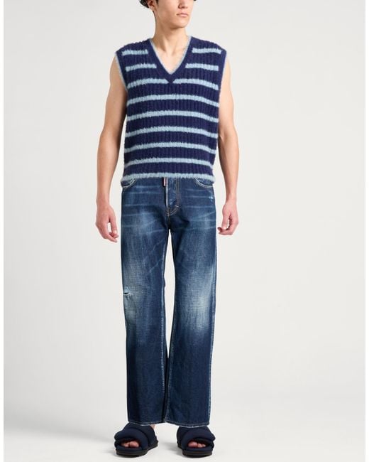 DSquared² Blue Jeans Cotton for men