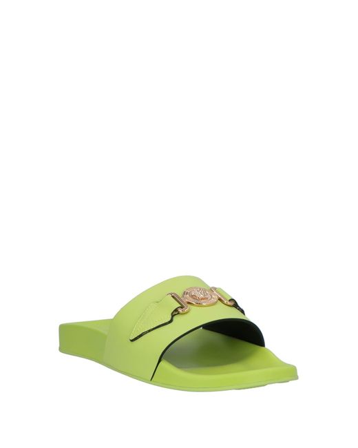 Versace Green Sandals for men