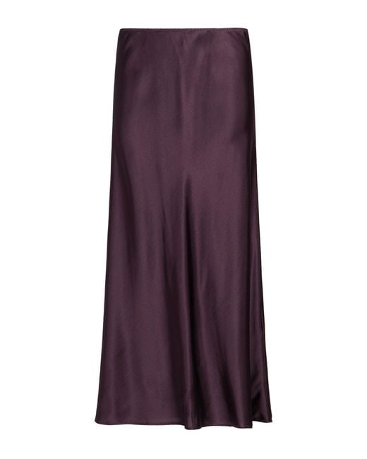 Roberto Collina Purple Midi Skirt