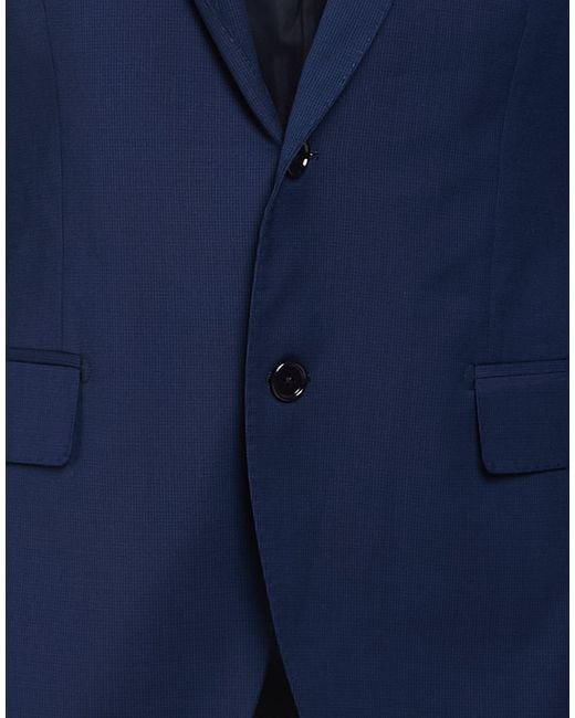 Exte Blue Blazer Wool for men