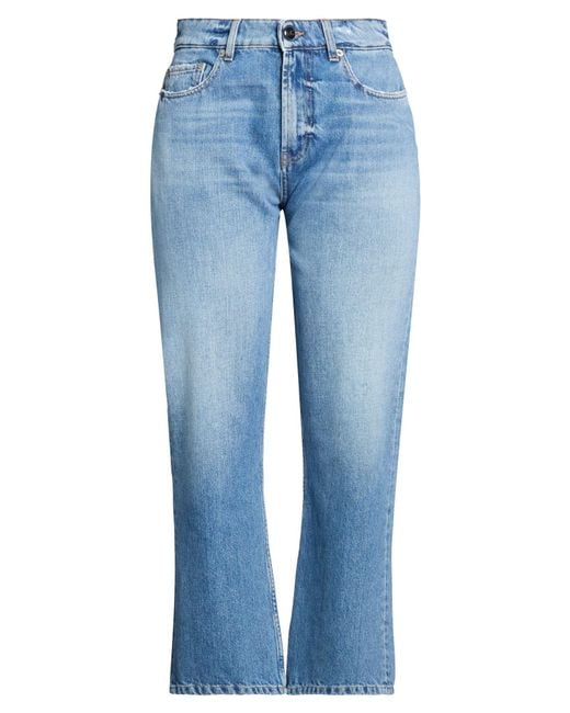 Semicouture Blue Jeans Cotton