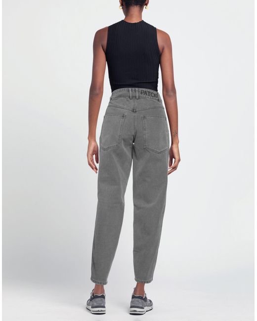 Pantalon en jean Patou en coloris Gray