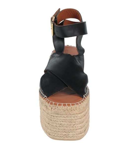 Alohas Black Espadrilles
