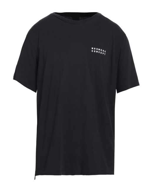 NOUMENO CONCEPT Black T-shirt for men