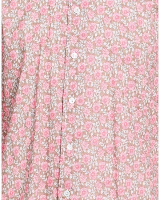 Fedeli Pink Shirts for men