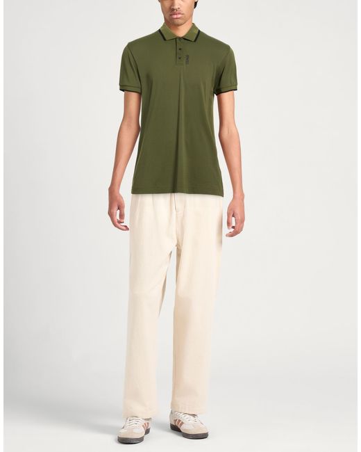 Polo Colmar de hombre de color Green