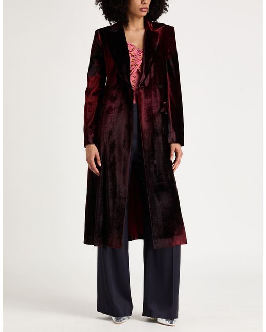 Alberta Ferretti Red Coat