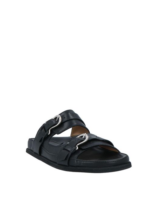 Sartore Black Sandals