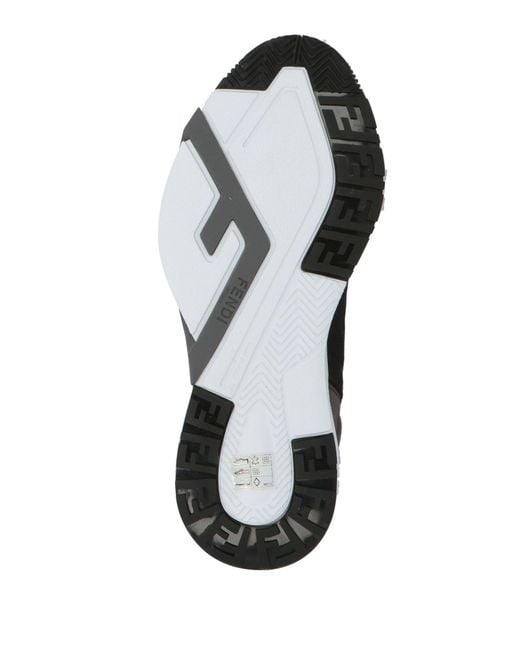 Fendi Black Flow Sneakers for men