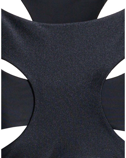 Reebok Blue Top Polyamide, Elastane
