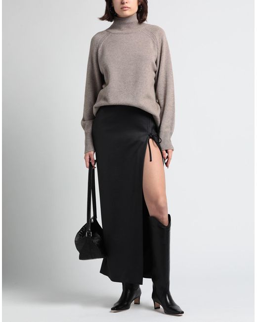 Chiara Ferragni Black Maxi Skirt
