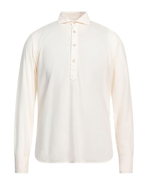 Camisa Eleventy de hombre de color White