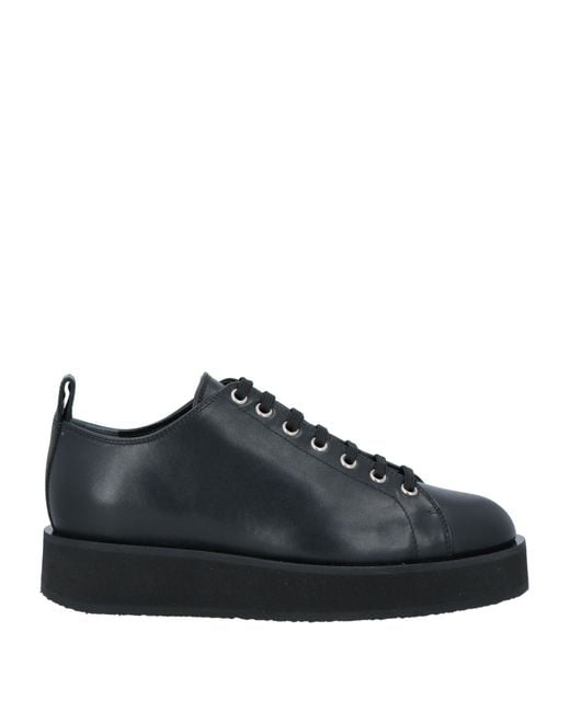 Jil Sander Black Trainers