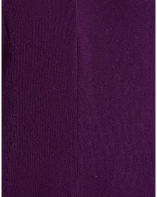 Jucca Purple Jumpsuit Viscose, Elastane