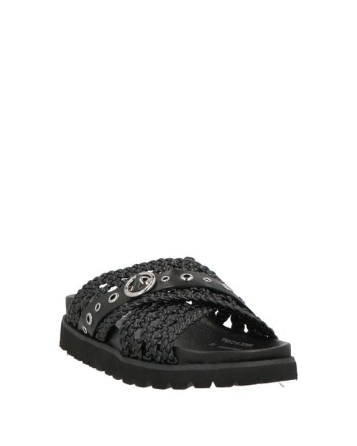 Cult Black Sandals