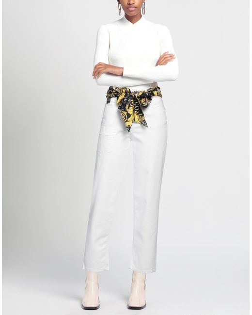 Pantaloni Jeans di Versace in White