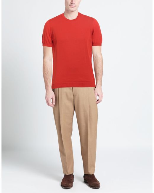 Drumohr Red Sweater for men