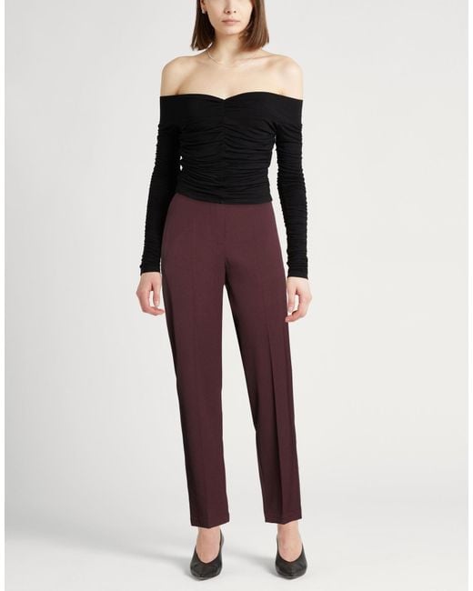 Alysi Purple Trouser