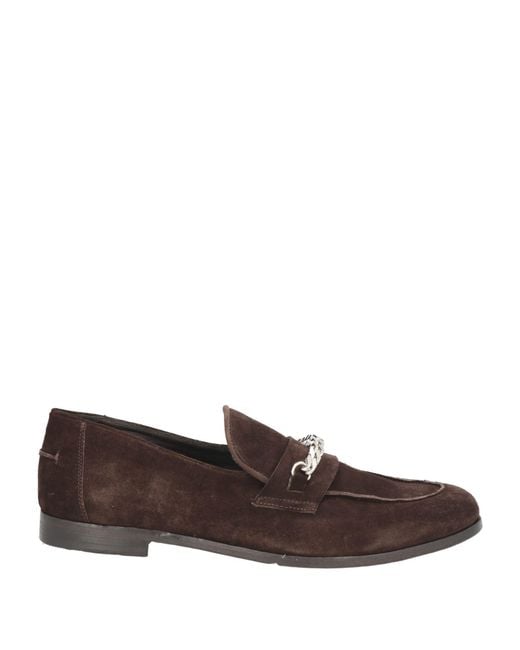 JP/DAVID Brown Loafers Leather for men