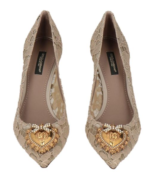 Zapatos de salón Dolce & Gabbana de color Metallic