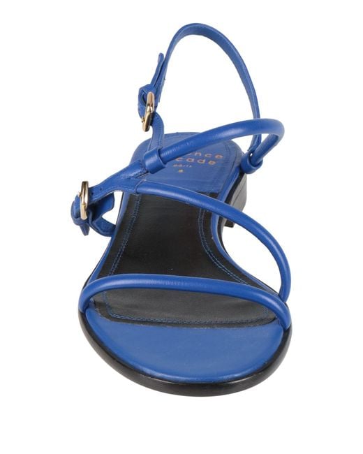 Laurence Dacade Blue Sandals Leather