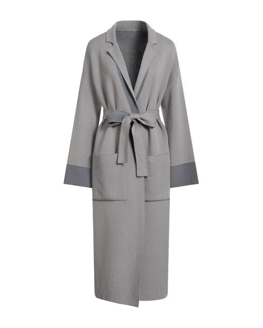 Sobretodo Y Gabardina Le Tricot Perugia de color Gray
