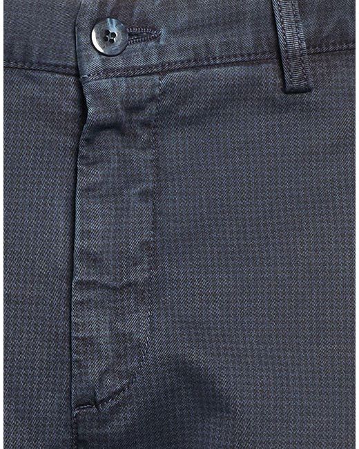 Etro Blue Midnight Pants Cotton, Elastane for men