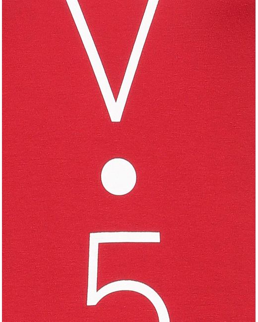 Vicario Cinque Red T-shirt