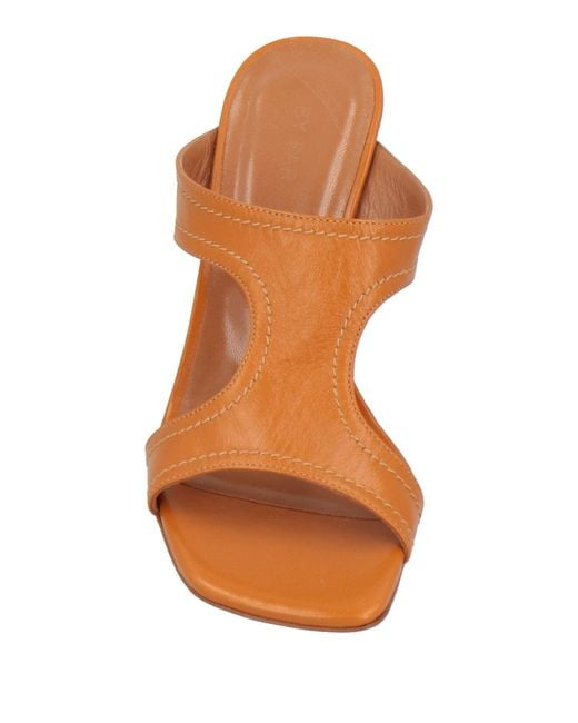 By Far Brown Sandals
