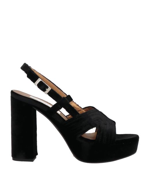 Marian Black Sandals