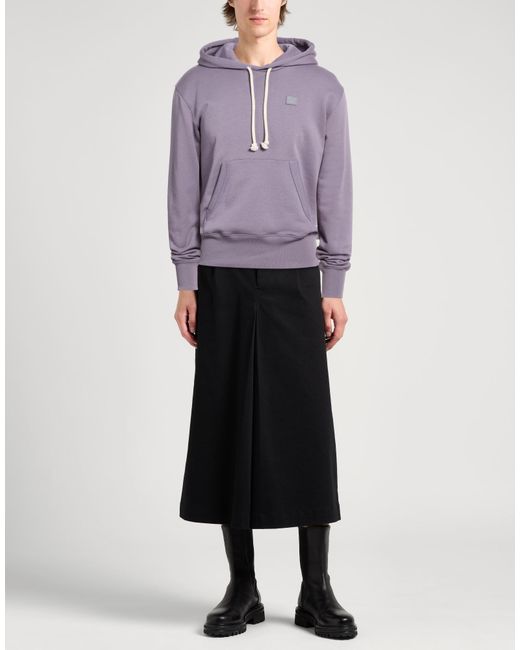 Acne Purple Sweatshirt for men