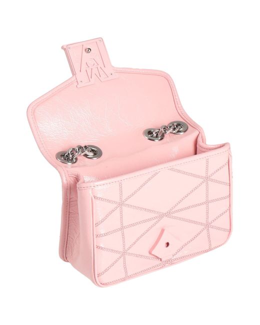 MCM Pink Cross-Body Bag Leather
