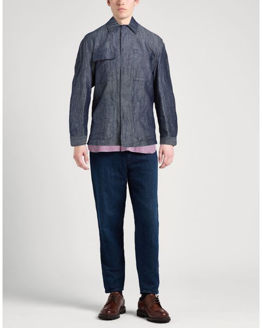 Hevò Blue Jacket for men
