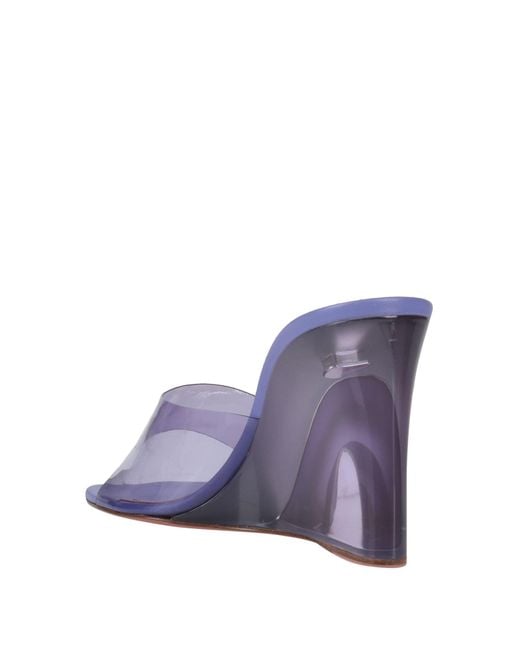 AMINA MUADDI Purple Sandale