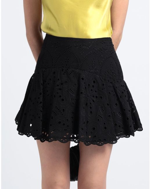 Charo Ruiz Black Mini Skirt
