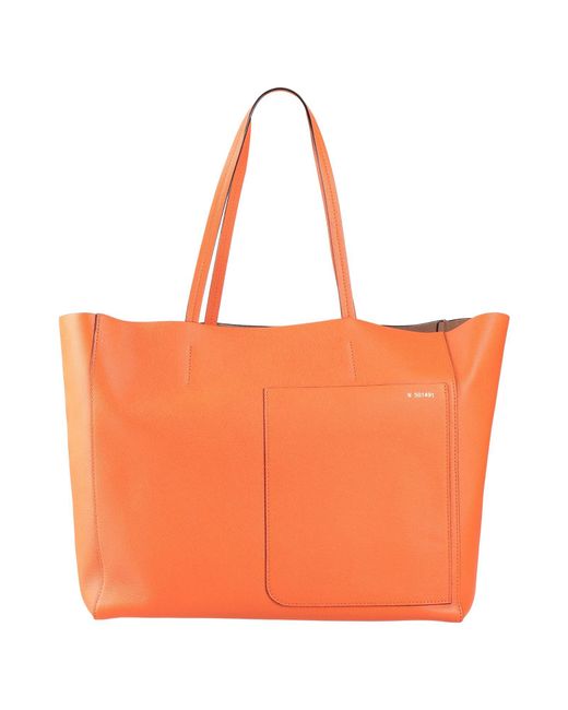 Valextra Orange Handbag